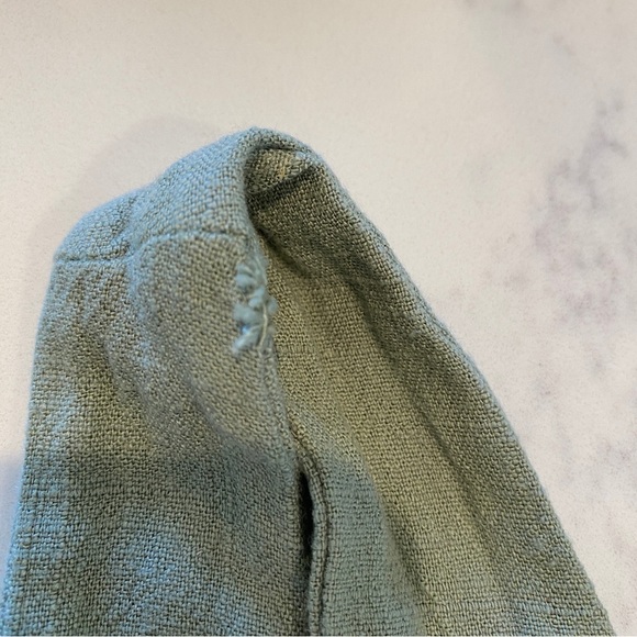 Blue Rain Twist Front MIDI Dress Size Large - Picture 8 of 11